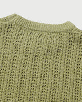 Weave Boucle Lace Round Knit