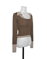 preti collar button u-neck nt