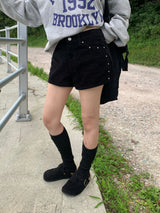 スタッドポイント コーデュロイ ショートパンツ (3c)