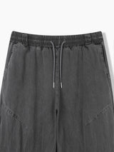 Ash pigment vintage cargo pants