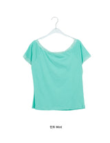 Veilah Lace Off-Shoulder Short Sleeve Tee