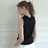 Elrocio neck vest (black)