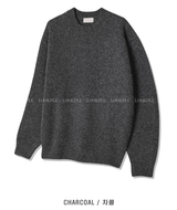 nade Alpaca Overfit Wool Round Knit
