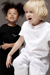KIDS BASIC LOGO SHORT SLEEVE T-SHIRT BLACK