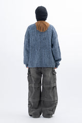 Double Layer Cargo Denim