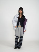 PLEATS MIDI ONE-PIECE (GREY)