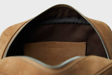 ブローチバッグ SUEDE CARAMEL