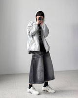 Hyke Black Bermuda Denim