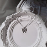 Little Butterfly Semi Choker Necklace