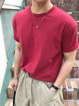 Soft short-sleeved T-shirt