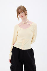 NEBULA LONG SLEEVE / YELLOW