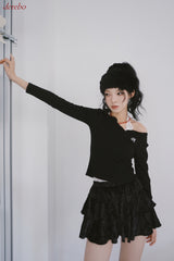 Beloa shine cancan skirt