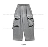 Went Brushed Strap Cargo Training Pants
