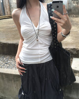 Nylon string cargo pants