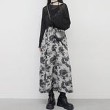 ミリレムシースルークロップニット