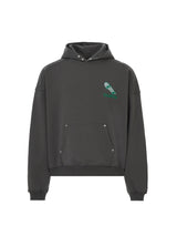 RELAXED SKATE BOARD HOODIE [Grey]