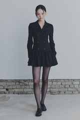 LIORA JACKET DRESS black