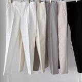 LMN イノセンスヒドゥンバンディングコットンスラックス (5 colors)