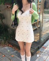 ローズレースミニワンピ