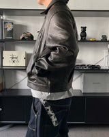 OR フッククロップレザージャケット