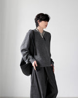 Spin Layered V-Neck Knit