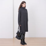 [Haesu Collaboration] Contour Shoulder Bag (Leather Black)