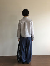 Mark Stripe Shirt (3color)