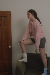 Basic cotton socks_white