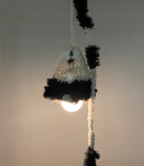 fluffy black cozy light