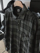 ASCLO Joy Over Dyeing Check Shirt (2color)