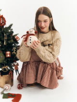 Basic Cable Knitwear (Beige)