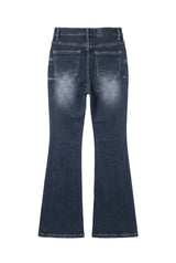Jones Vintage Washed Wide Jeans