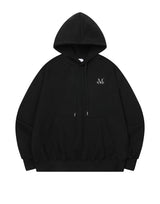 ユーフィットバックレタリングフードTユニセックス (2COLOR)