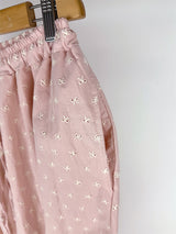 RIBBON PUNCHING WIDE PANTS (3C)