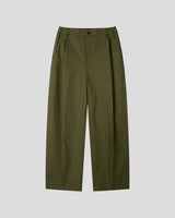 Marel One-tuck Wide Cotton Pants