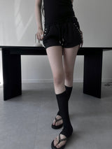square studded banding shorts (2color)