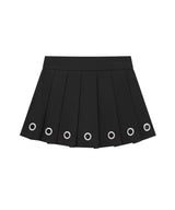 eyelet skirt (black)