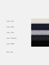 [1+1] LMN Vネッククロップドマッスルフィットショートスリーブ (5 colors)