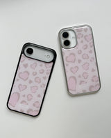 【MADE】 (silver.ver) Leopard knit epoxy case