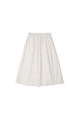 Rustic long skirt_ivory