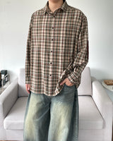 Elbow Patch Check Shirt