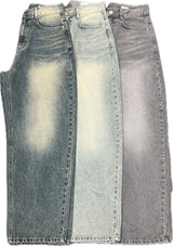 Notrick Curved Denim Pants S M L (3 Colors)