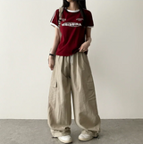 リッパートラックラインカラー半袖Tシャツ