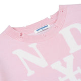 Letters Monogram Knit Sweater