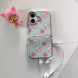 heart skull pop case