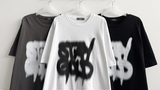ミーンスプレイオーバーフィットショートスリーブTシャツ