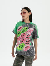 RTVG(RETROVEGAS) 420フォーンタイダイTシャツ