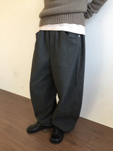 ウールリベットバンドスラックス (3color)