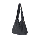 [Ham Junsoo Collaboration] HH ウォッシュドナイロンベルト付きバッグ (Denim Black)