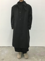 Runer Classic Balmacaan Long Coat 3C